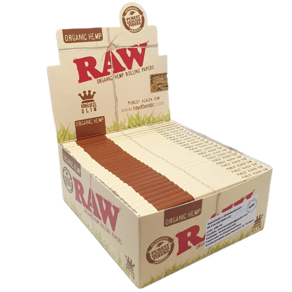 SEDA RAW CLASSIC ORGANIC C/50