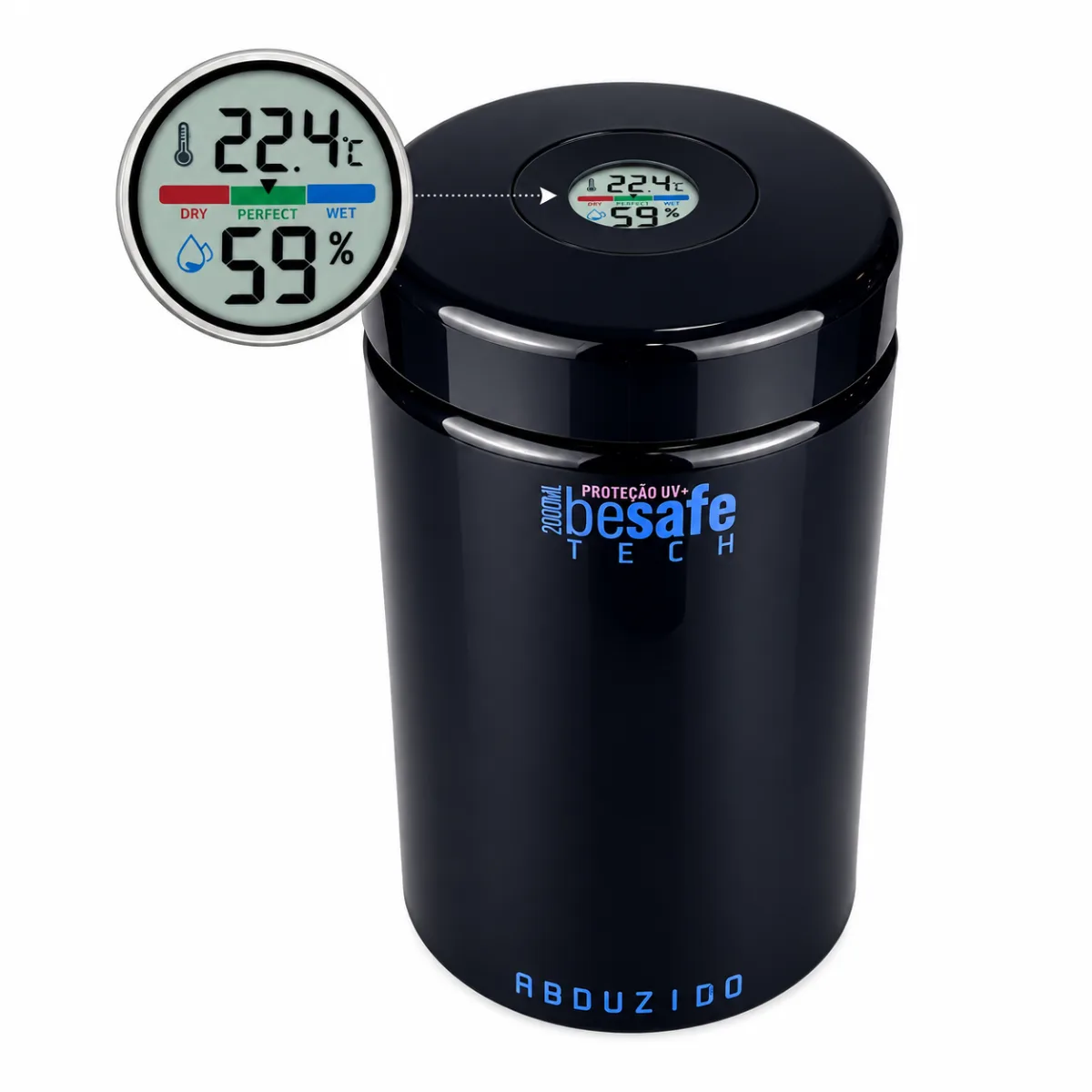 POTE HERMETICO UV ABDZ BESAFE TECH 2000ML