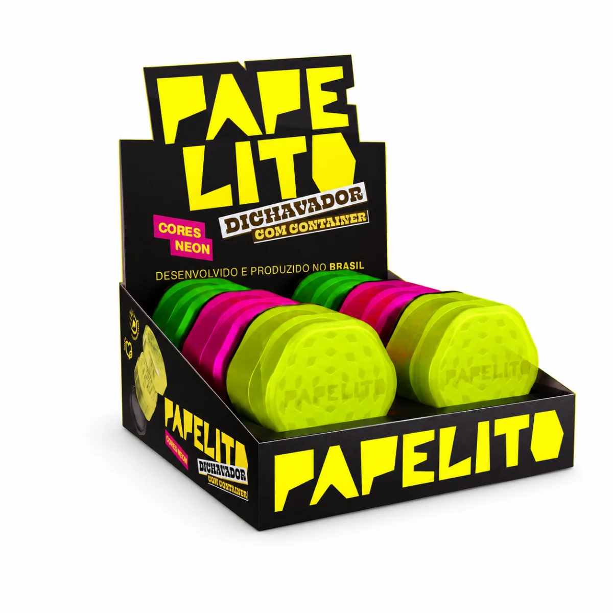 DICHAVADOR PAPELITO NEON C/6