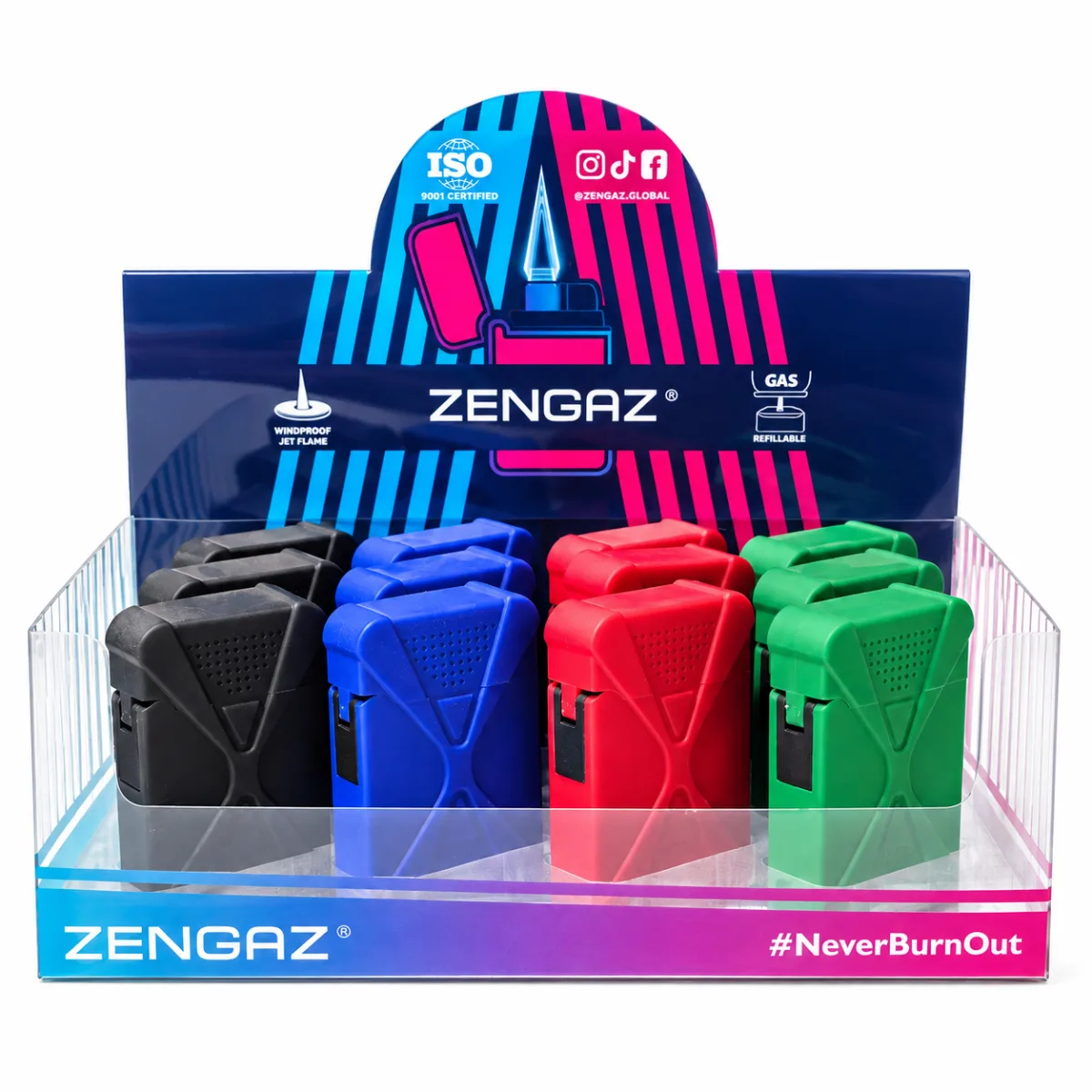 MAÇARICO ZENGAZ ZL-16A CORES C/12