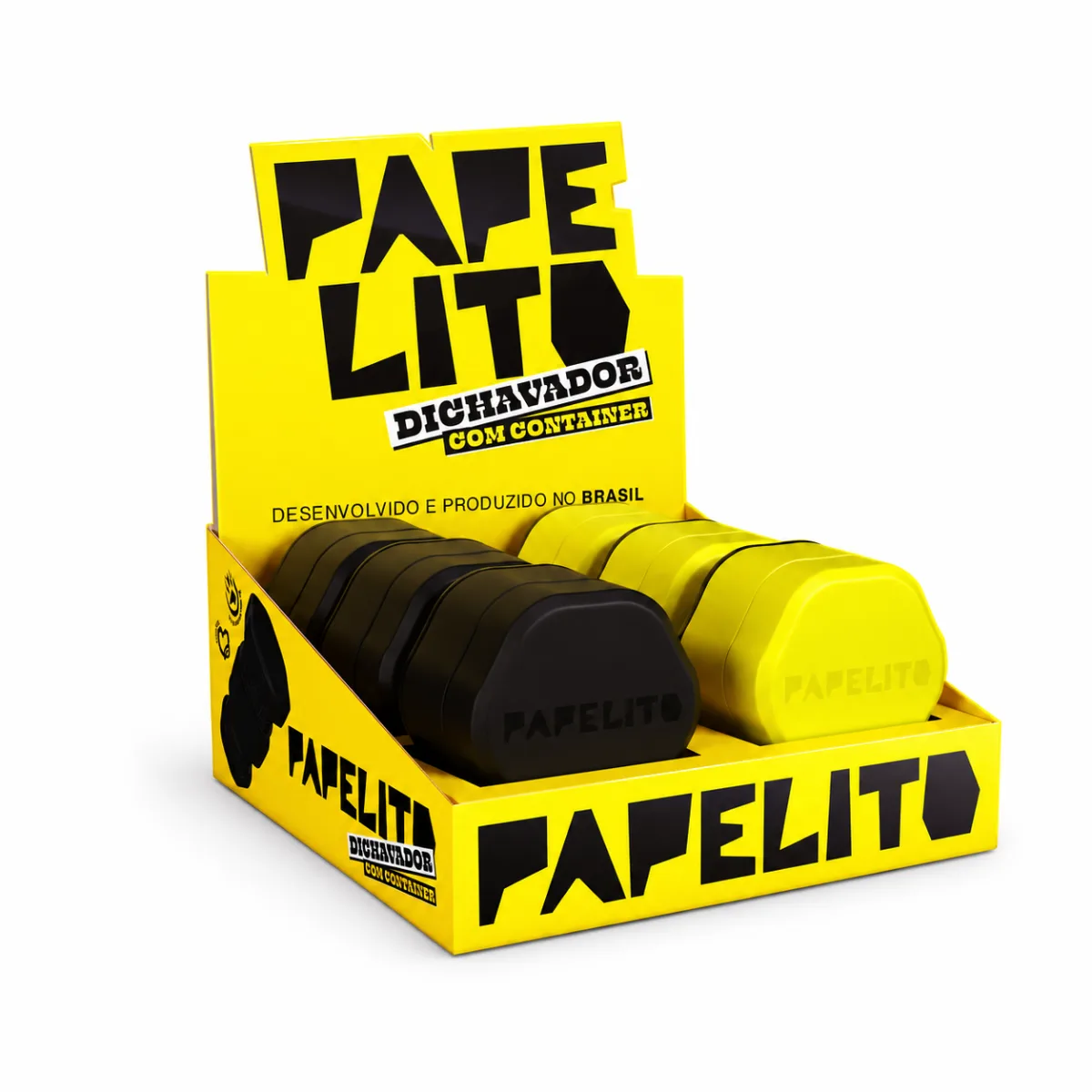 DICHAVADORES PAPELITO (TRAD, CORES, GLITTER, NEON, CRISTAL) C/6