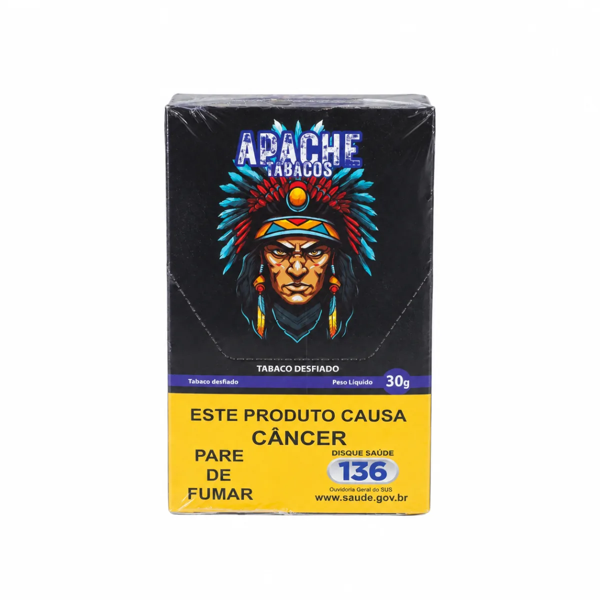TABACO APACHE CAFÉ 30G C/5