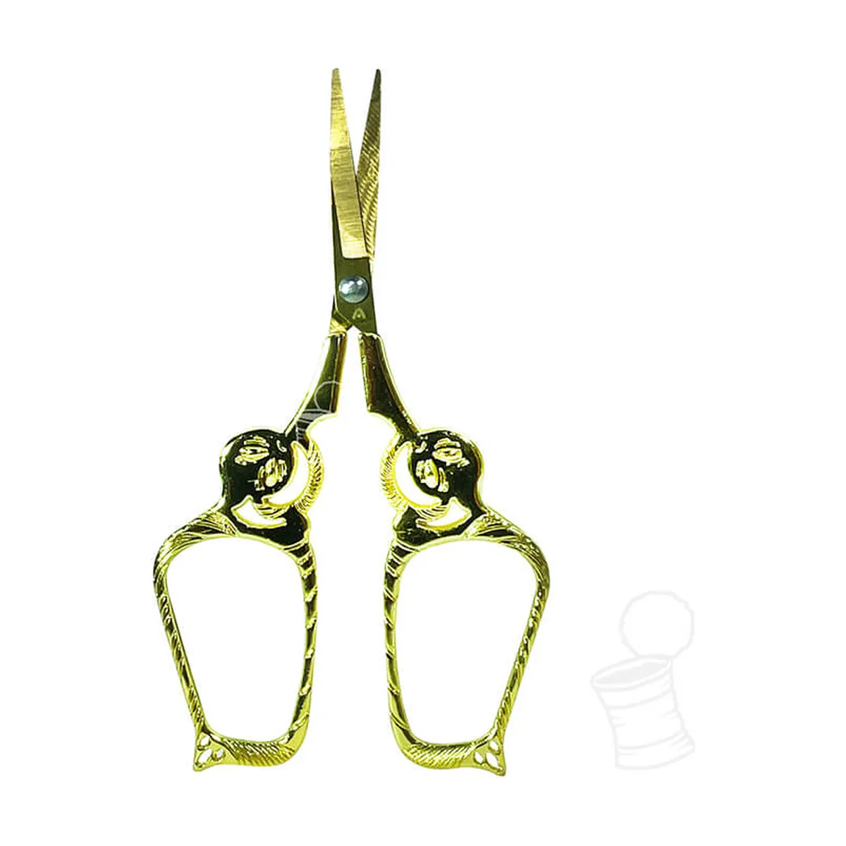 TESOURA ABDZ ALIEN DRACO GREEN/GOLD/BLACK