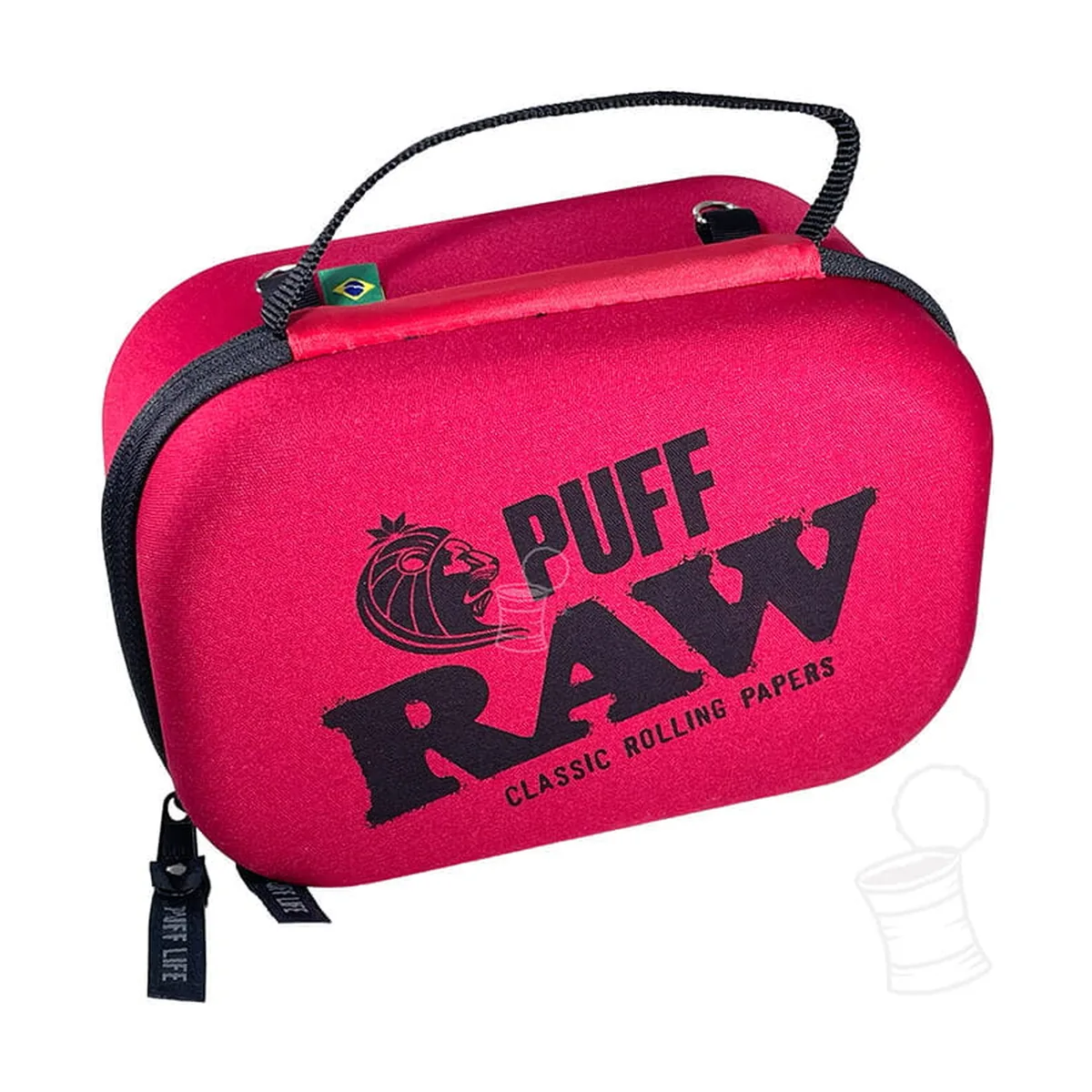 PUFF CASE PRO - RAW COLORS (VERMELHO, PRETO, BEGE)