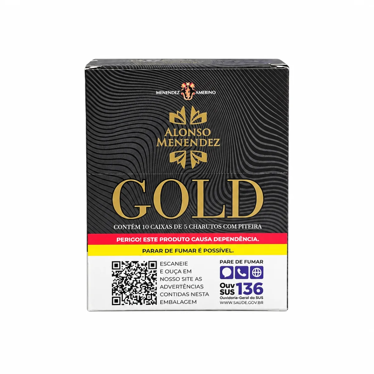 CIGARRILHA GOLD C/ PITEIRA C/50