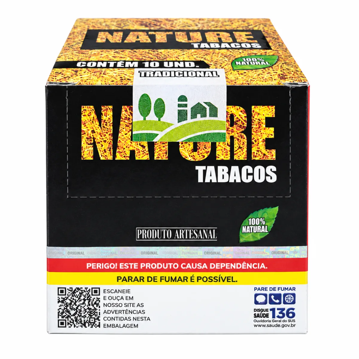 TABACO BOLADO NATURE C/10