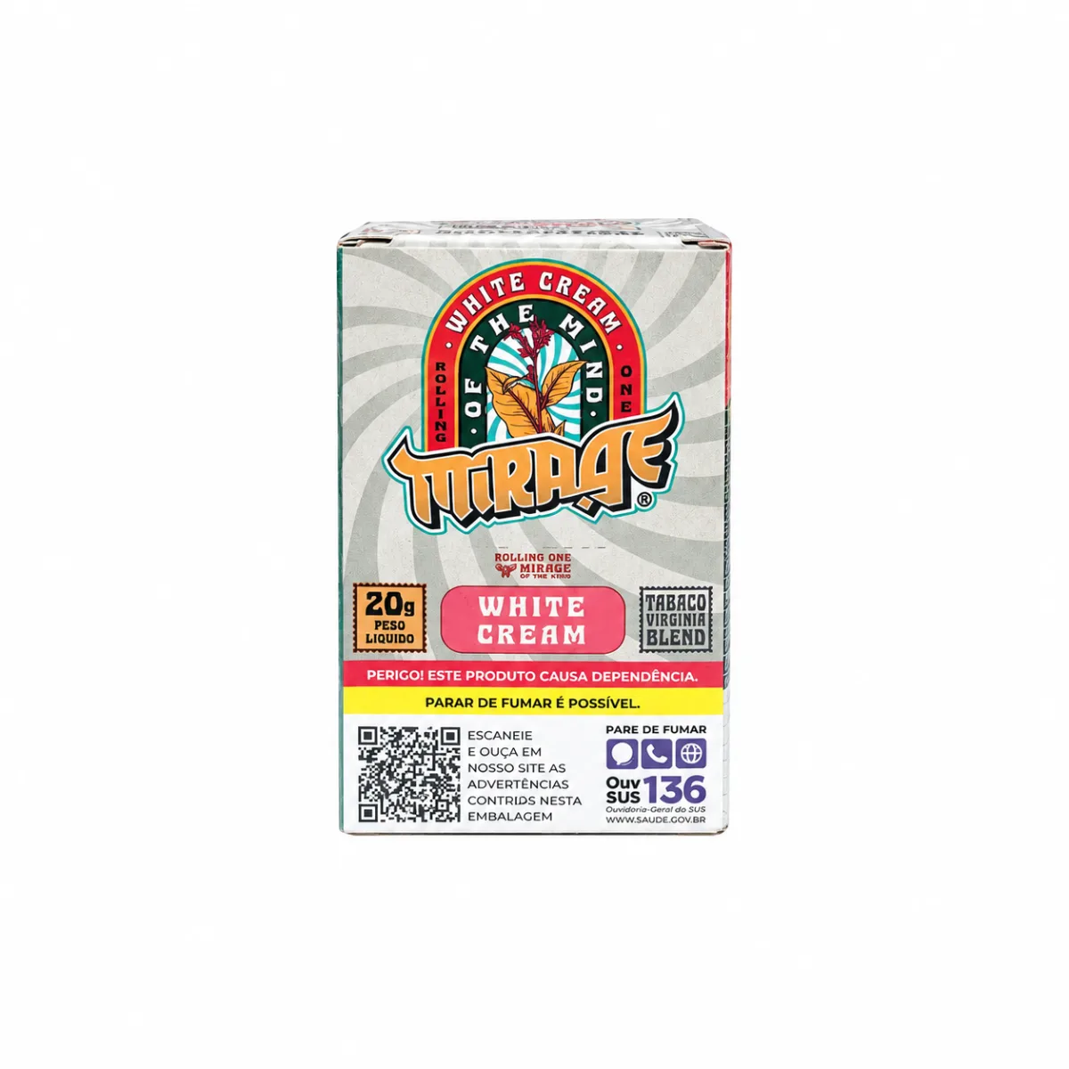TABACO MIRAGE WHITE CREAM 20G C/5
