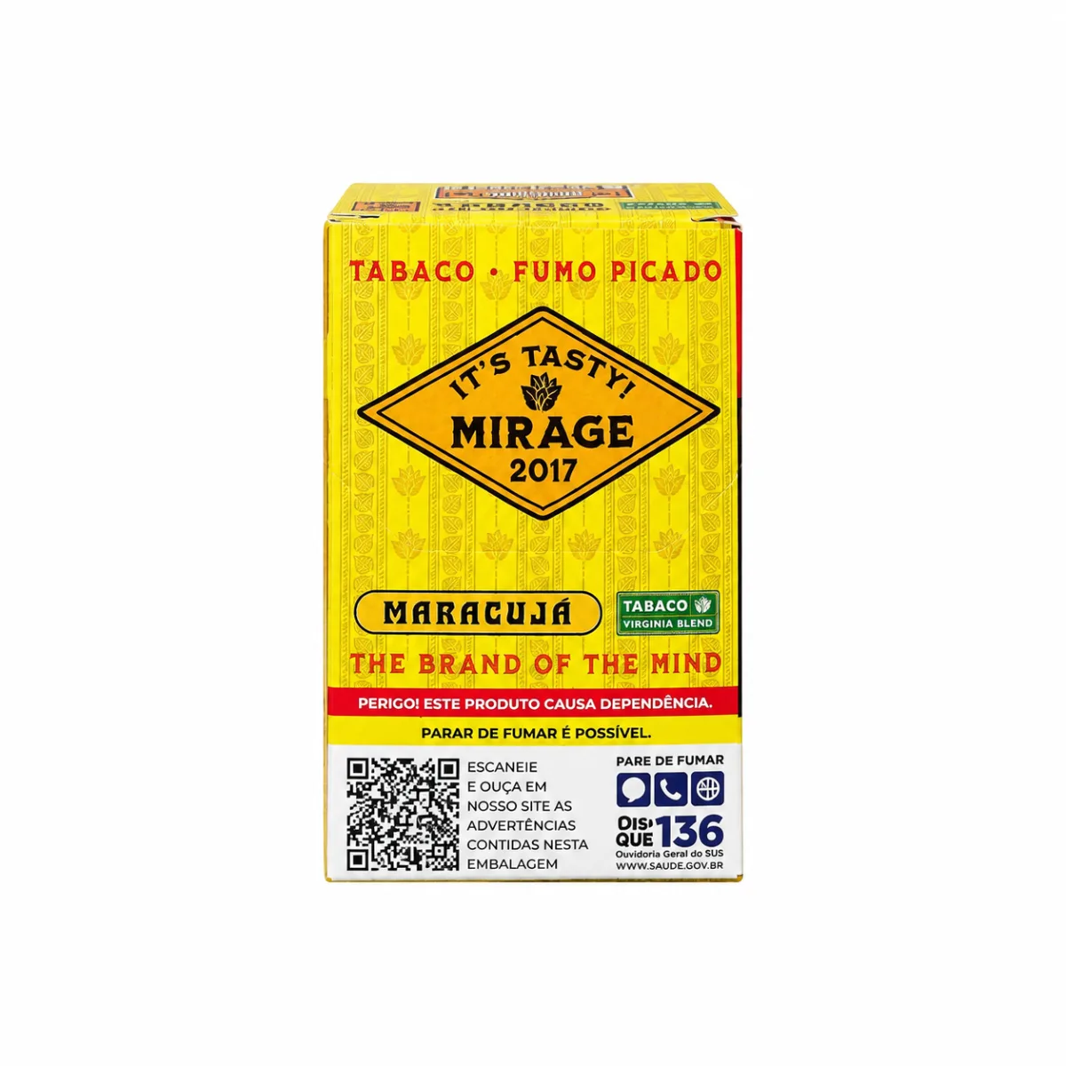 TABACO MIRAGE MARACUJA 20G C/5