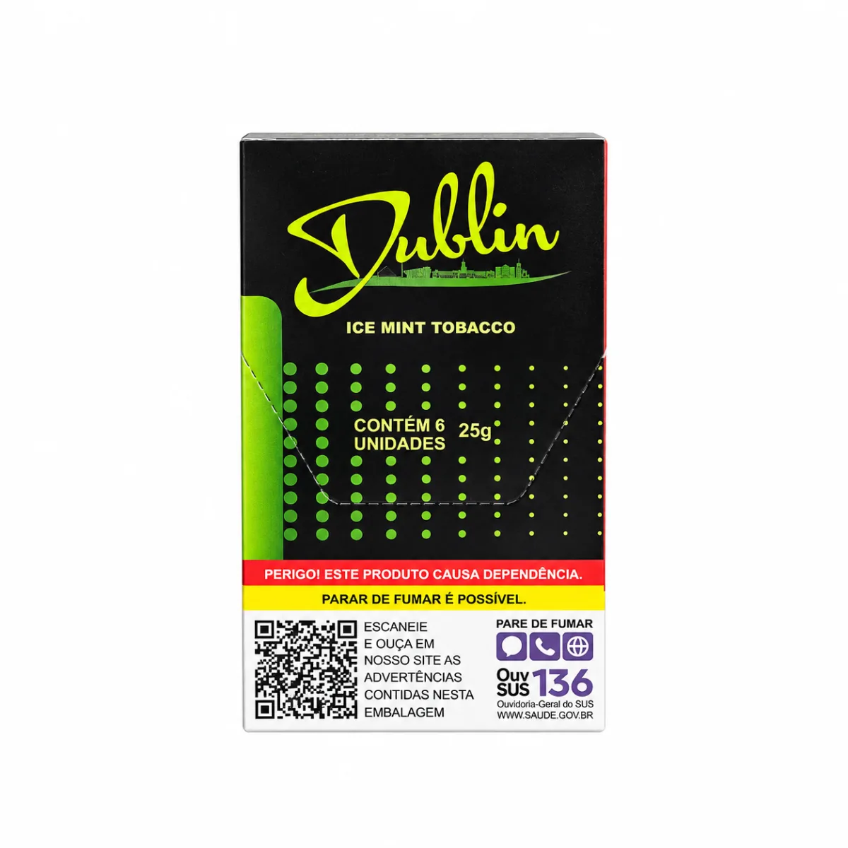 TABACO DUBLIN ICE MINT 25G C/6