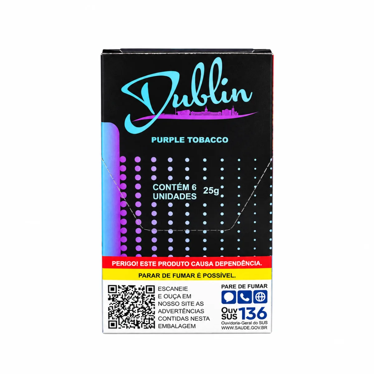 TABACO DUBLIN PURPLE 25G C/6