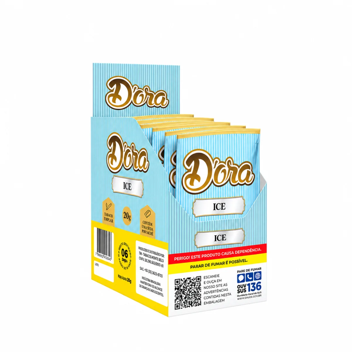 TABACO DORA ICE 20G C/6