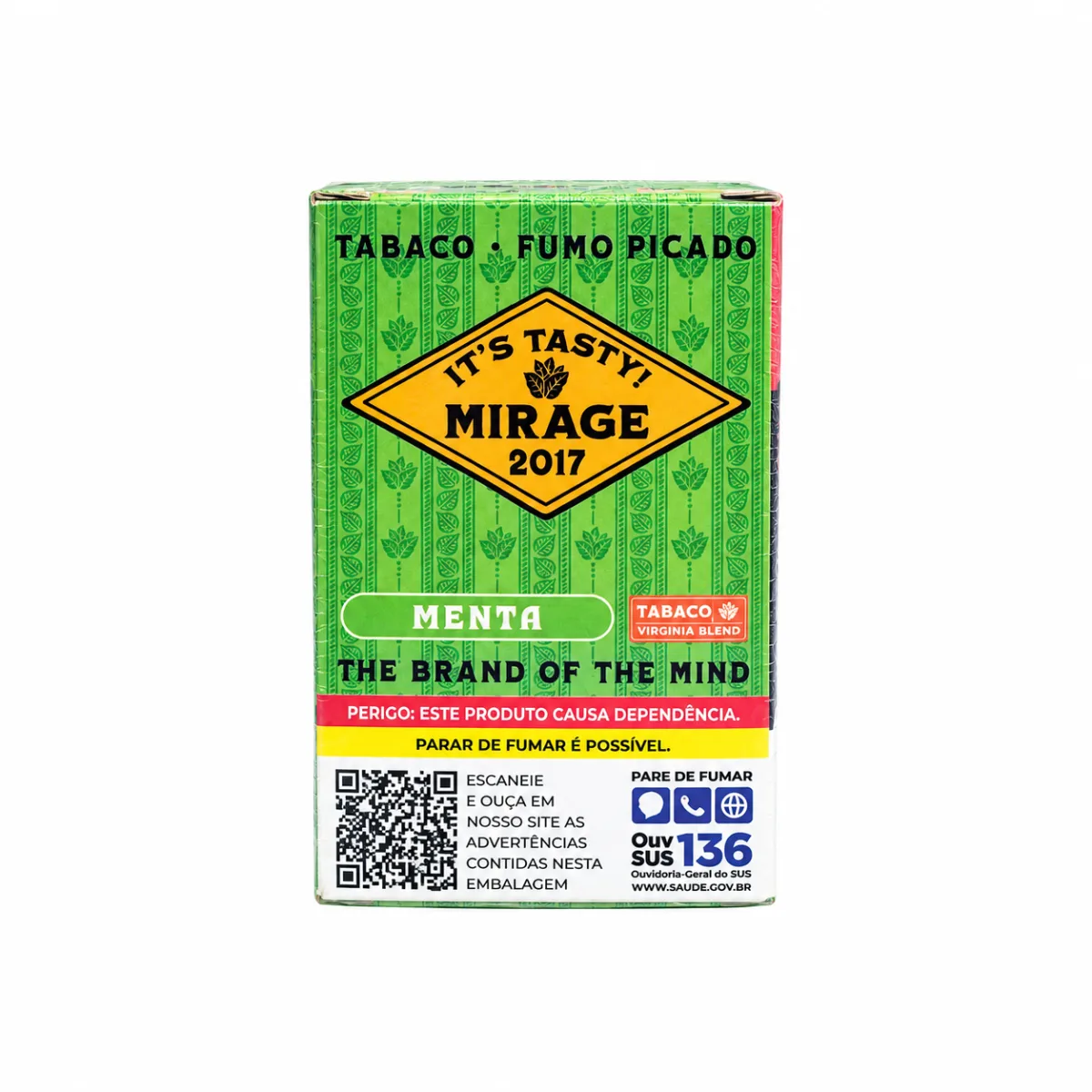 TABACO MIRAGE MENTA 20G C/5