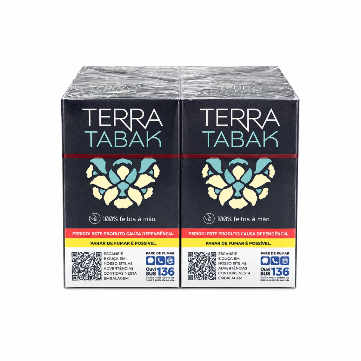 TABACO BOLADO TERRA TABAK SEDA BRANCA C/10 MINI SIZE