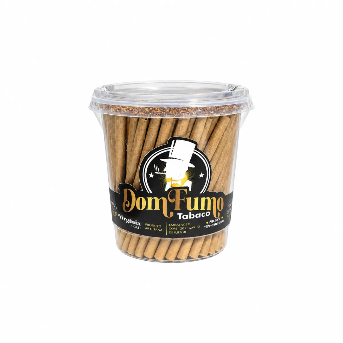 TABACO BOLADO DOM FUMO TRADICIONAL C/120