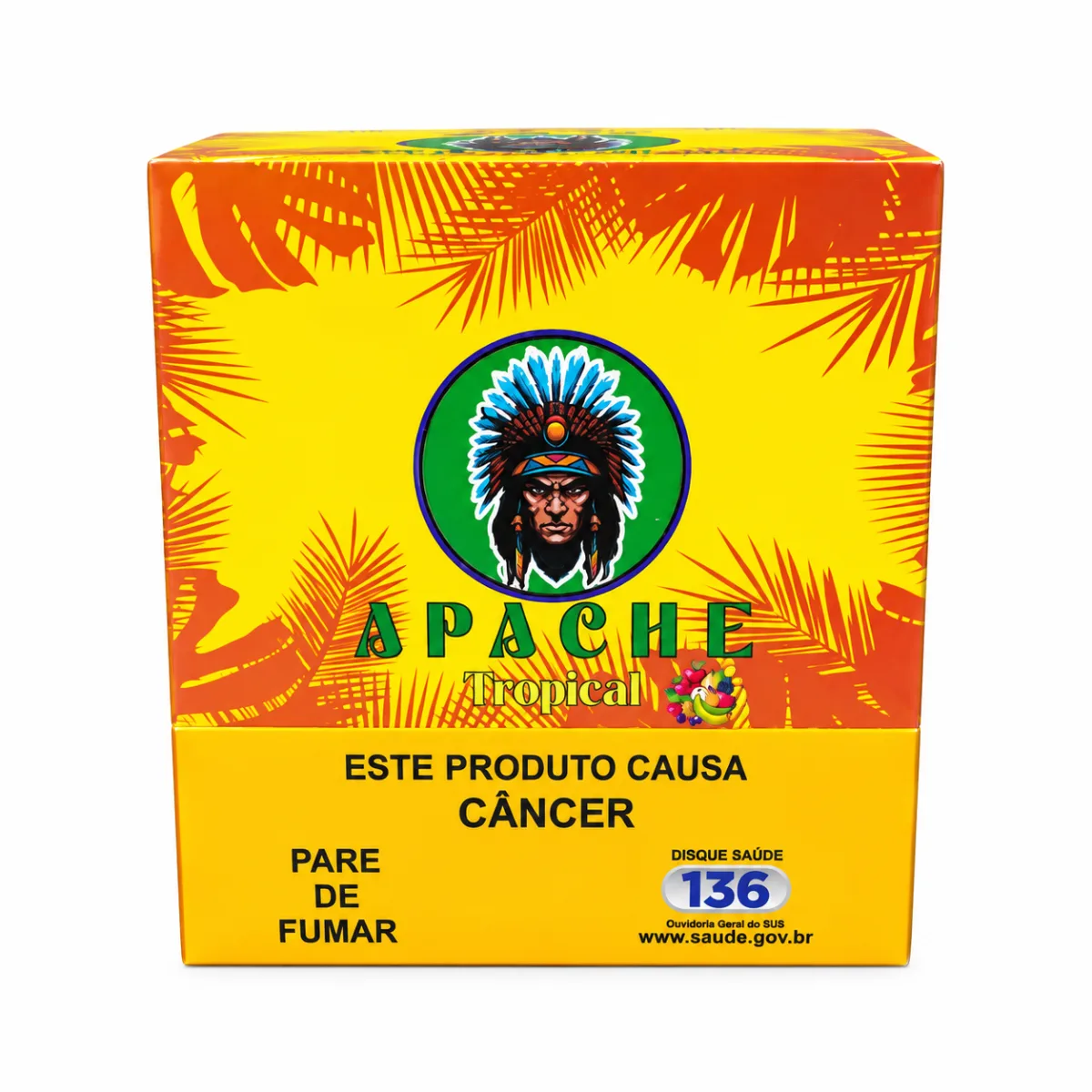 TABACO BOLADO APACHE CARTEIRA C/10 TROPICAL