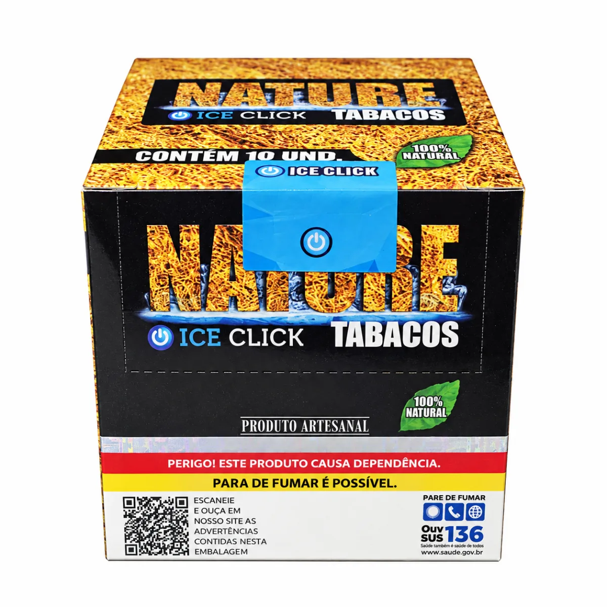 TABACO BOLADO NATURE ICE C/ 10
