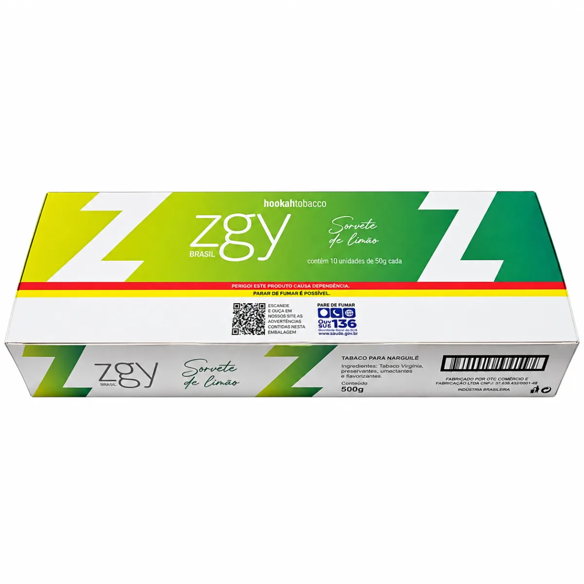ESSENCIA ZIGGY SORVETE DE LIMÃO 50G C/10