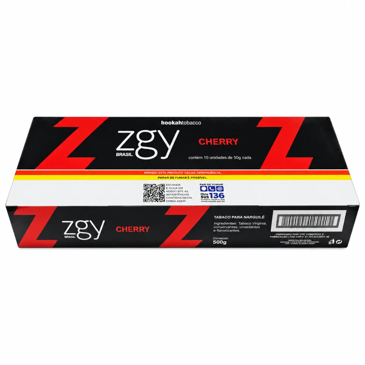 ESSENCIA ZIGGY CHERRY (CEREJA) 50G C/10