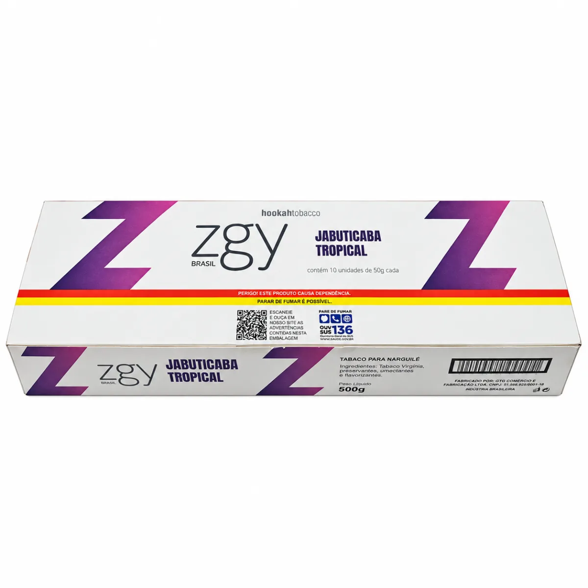 ESSENCIA ZIGGY JABUTICABA TROPICAL 50G C/10