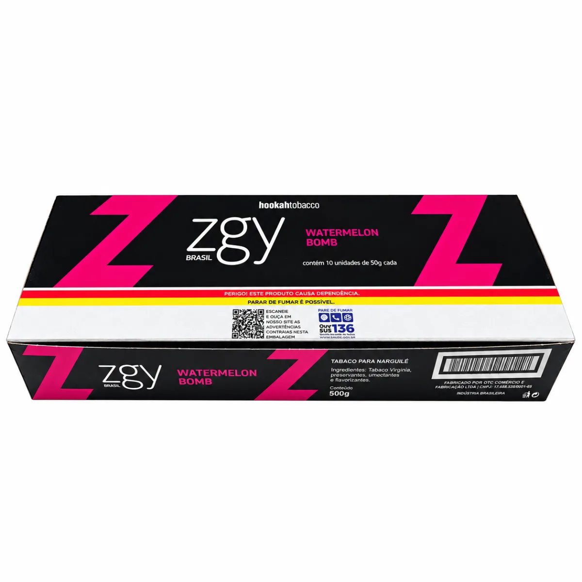 ESSENCIA ZIGGY WATERMELON BOMB (MELANCIA) 50G C/10