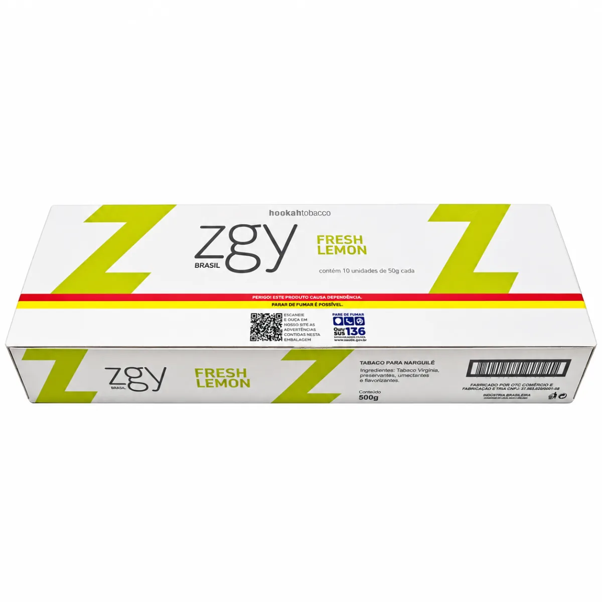 ESSENCIA ZIGGY FRESH LEMON (LIMÃO) 50G C/10