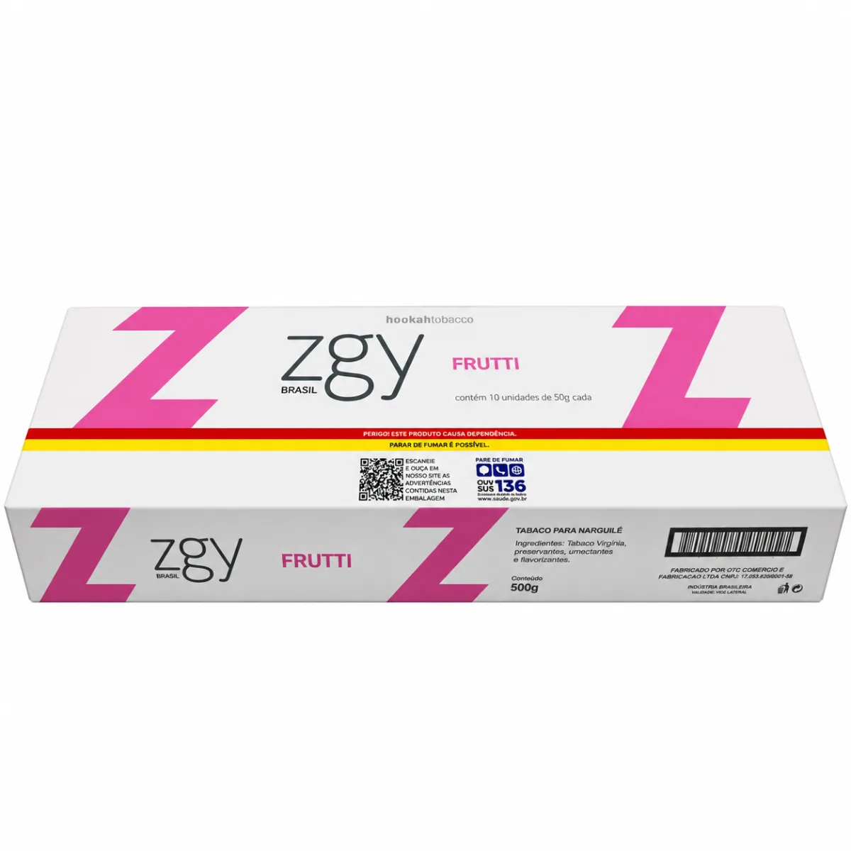 ESSENCIA ZIGGY FRUTTI 50G C/10
