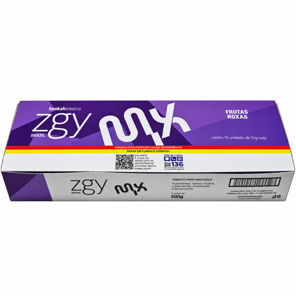 ESSENCIA ZIGGY FRUTAS ROXAS 50G C/10