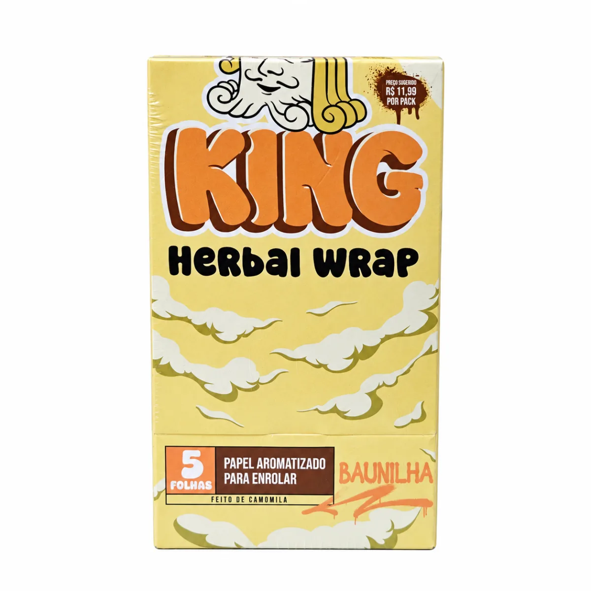 SEDA KING BLUNT SABOR BAUNILHA C/25