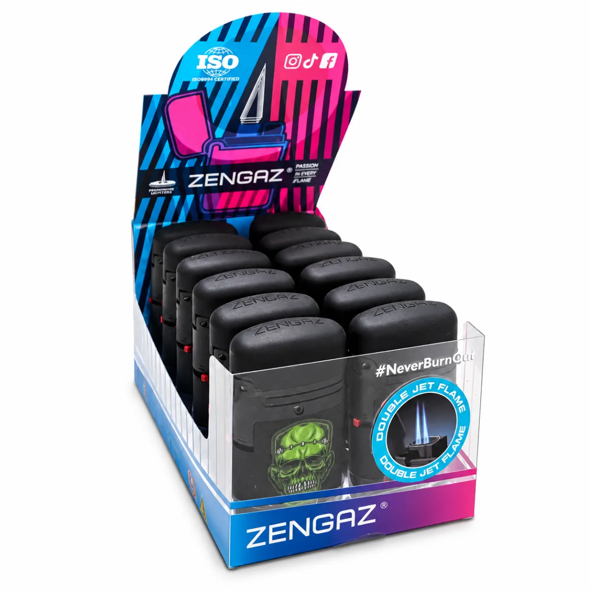 MACARICO ZENGAZ ZL-2AESTAM PRETO ESTAMPADO