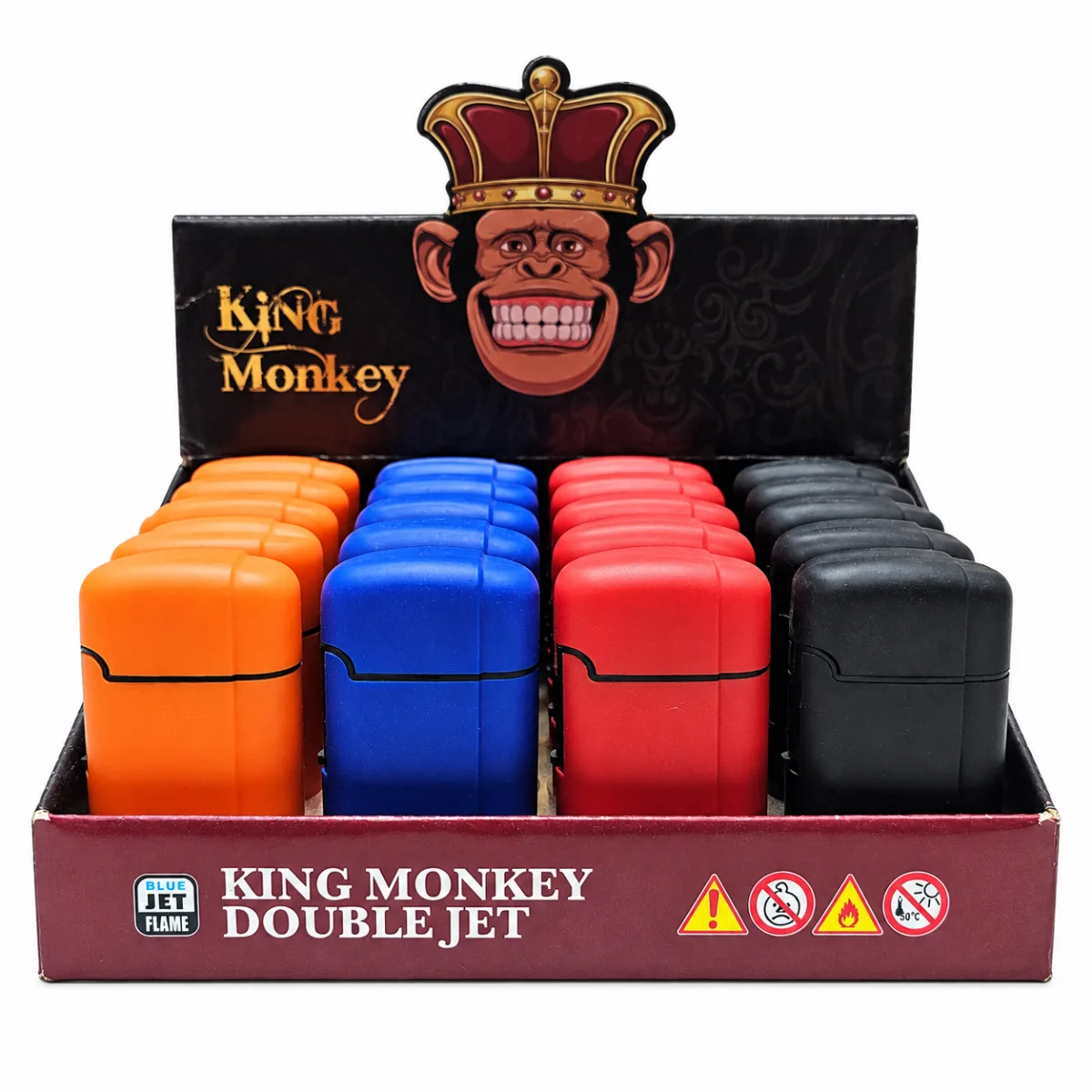 MAÇARICO KING MONKEY DUPLA CHAMA C/20