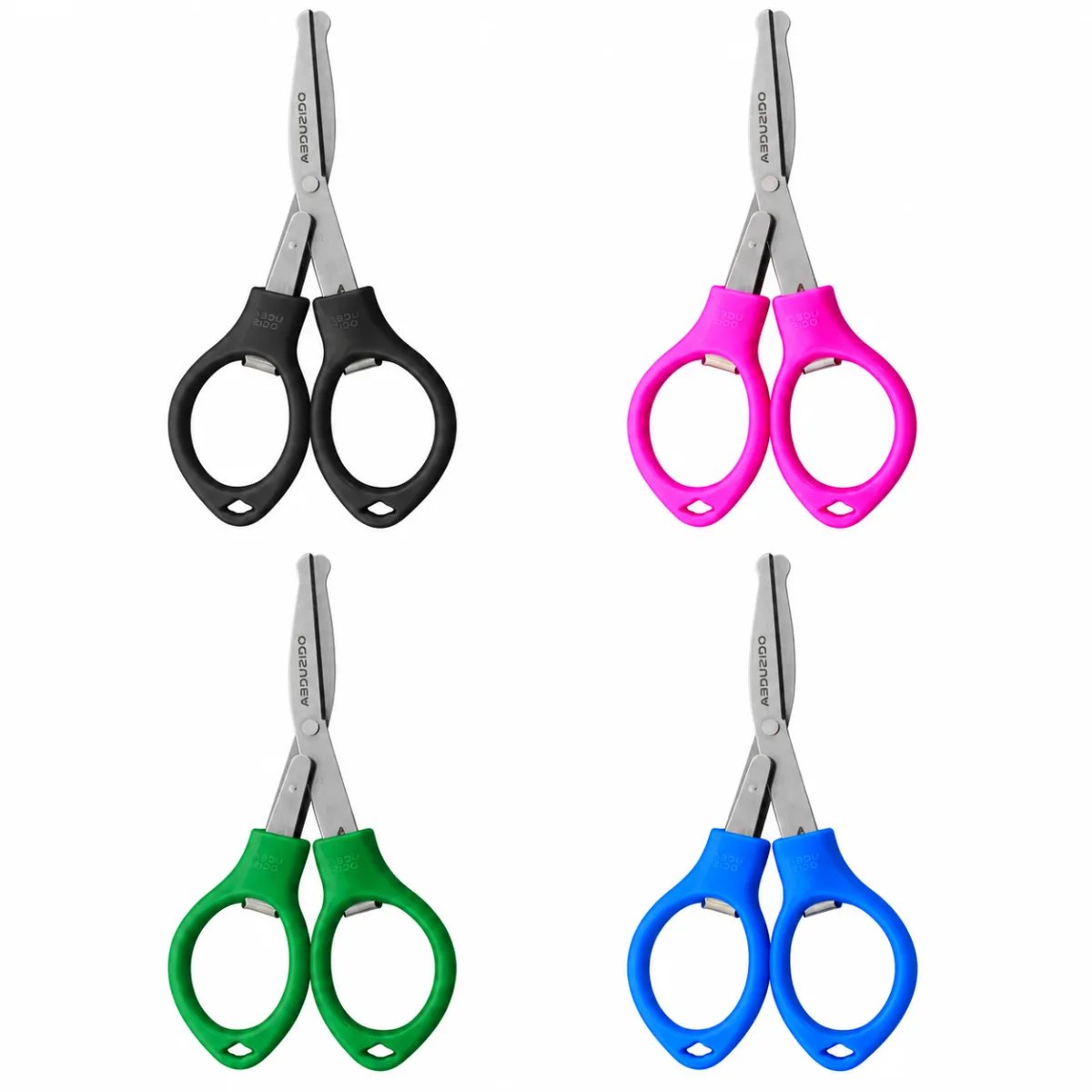 TESOURA ABDZ DOBRAVEL PLASTICO PP BLACK/PINK/GREEN/BLUE