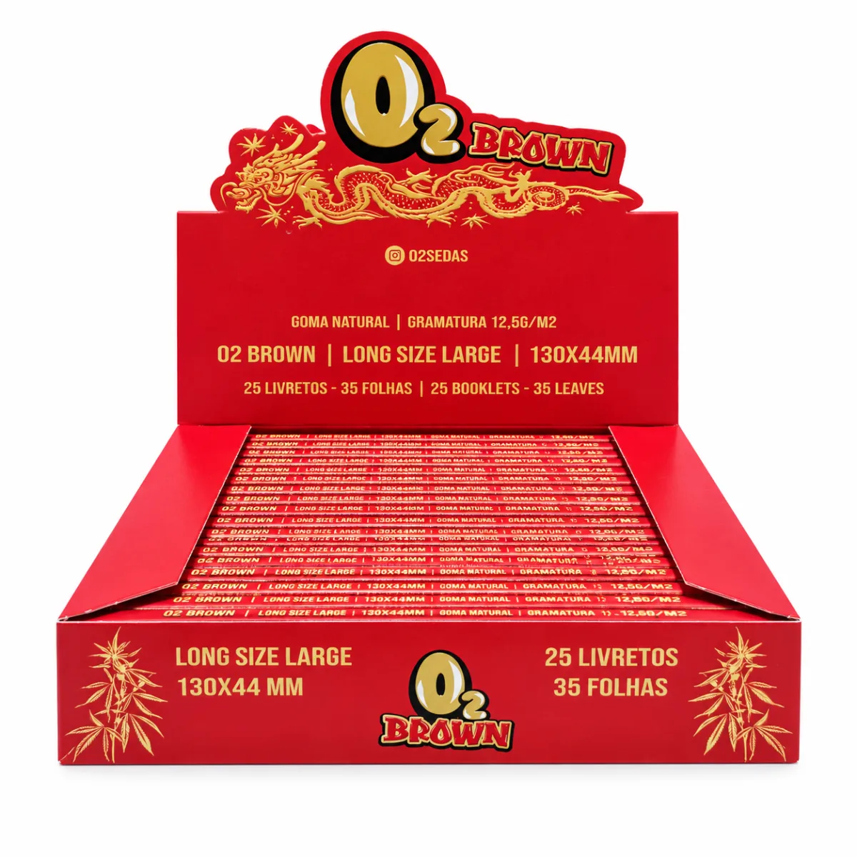 SEDA O2 BROWN LONGA LARGE C/25