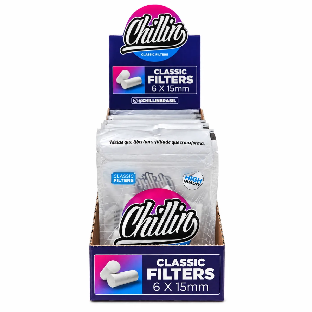 FILTROS CHILLI TRADICIONAL C/10