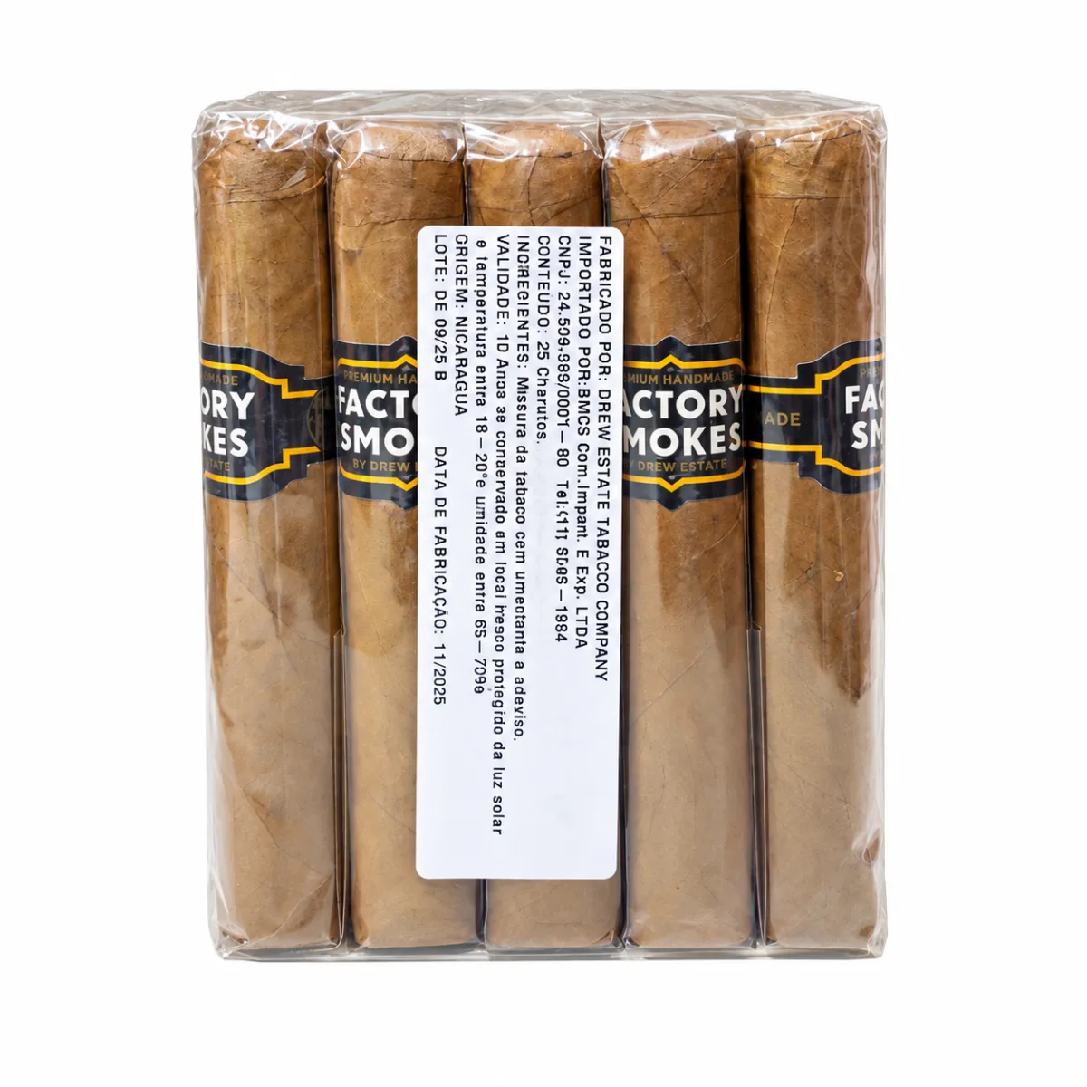 CHARUTO DREW ESTATE FACTORY SMOKES TORO