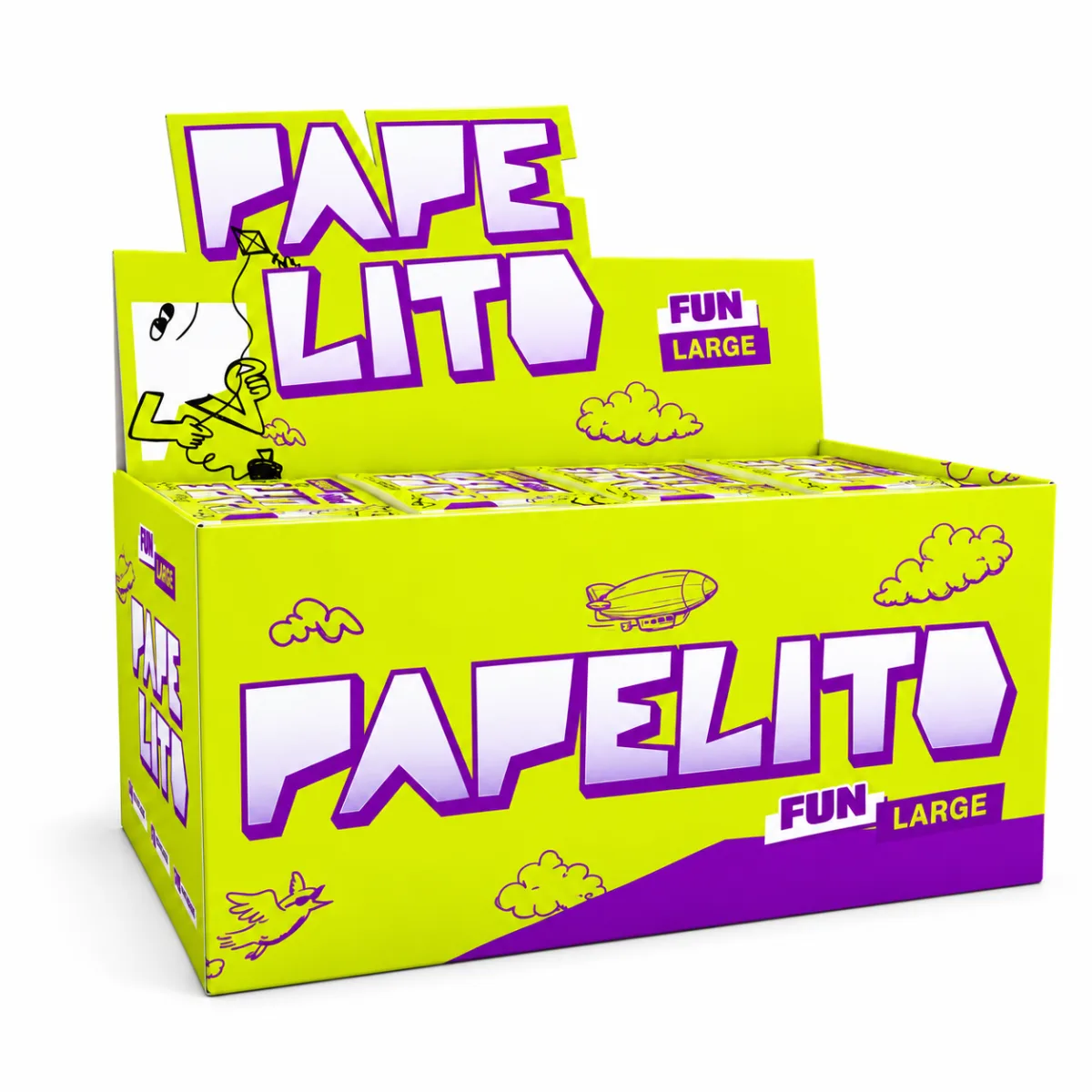 PITEIRA PAPELITO FUN LARGE C/24