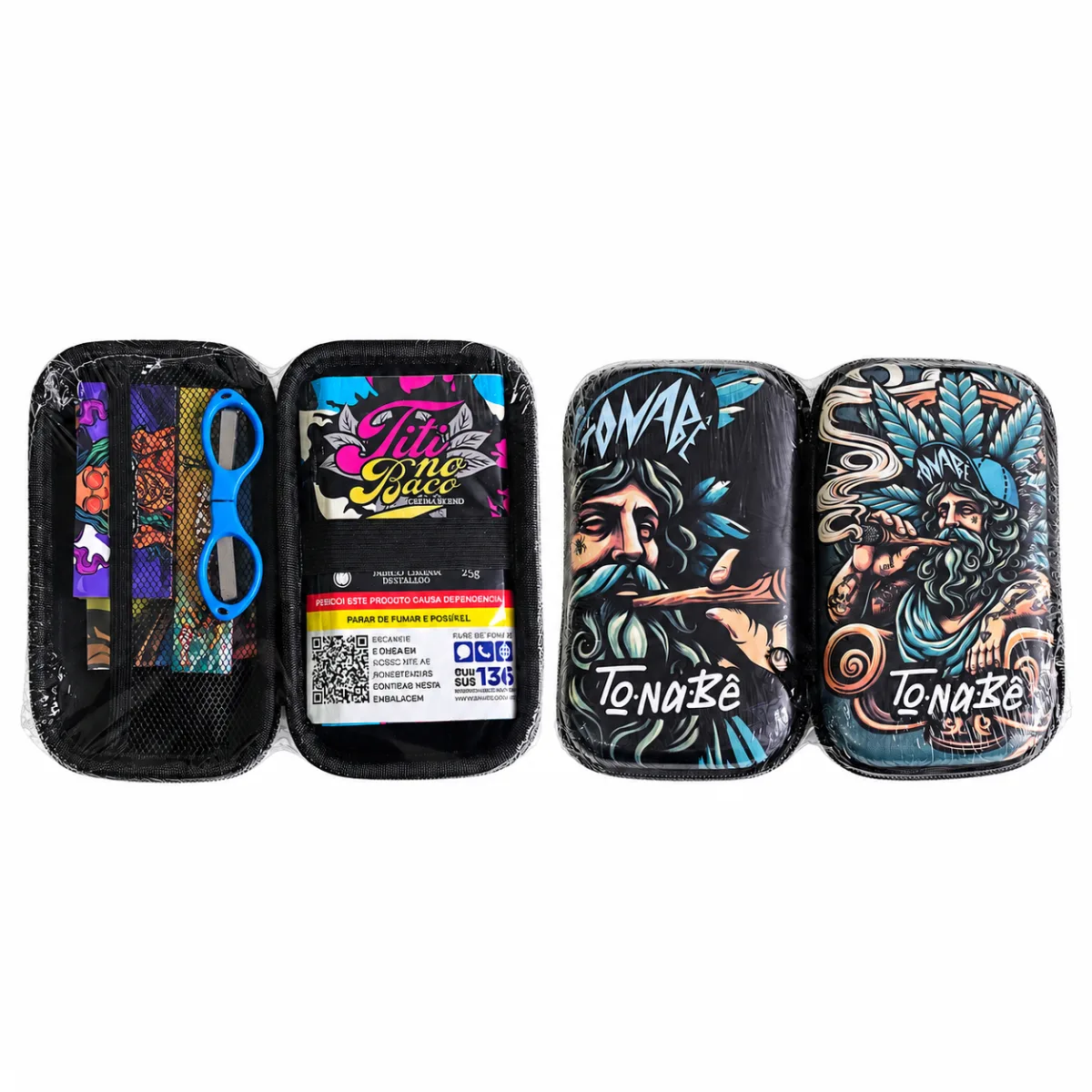 KIT CASE TONABE FULL PRINT C/ TITI NO BACO