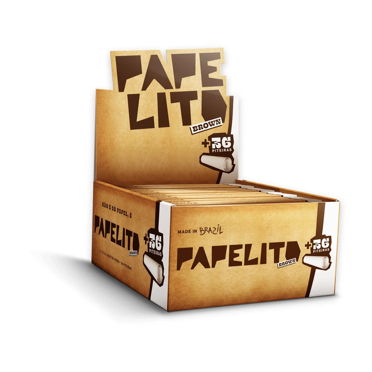 SEDA PAPELITO BROWN KS C/ PITEIRA C/24