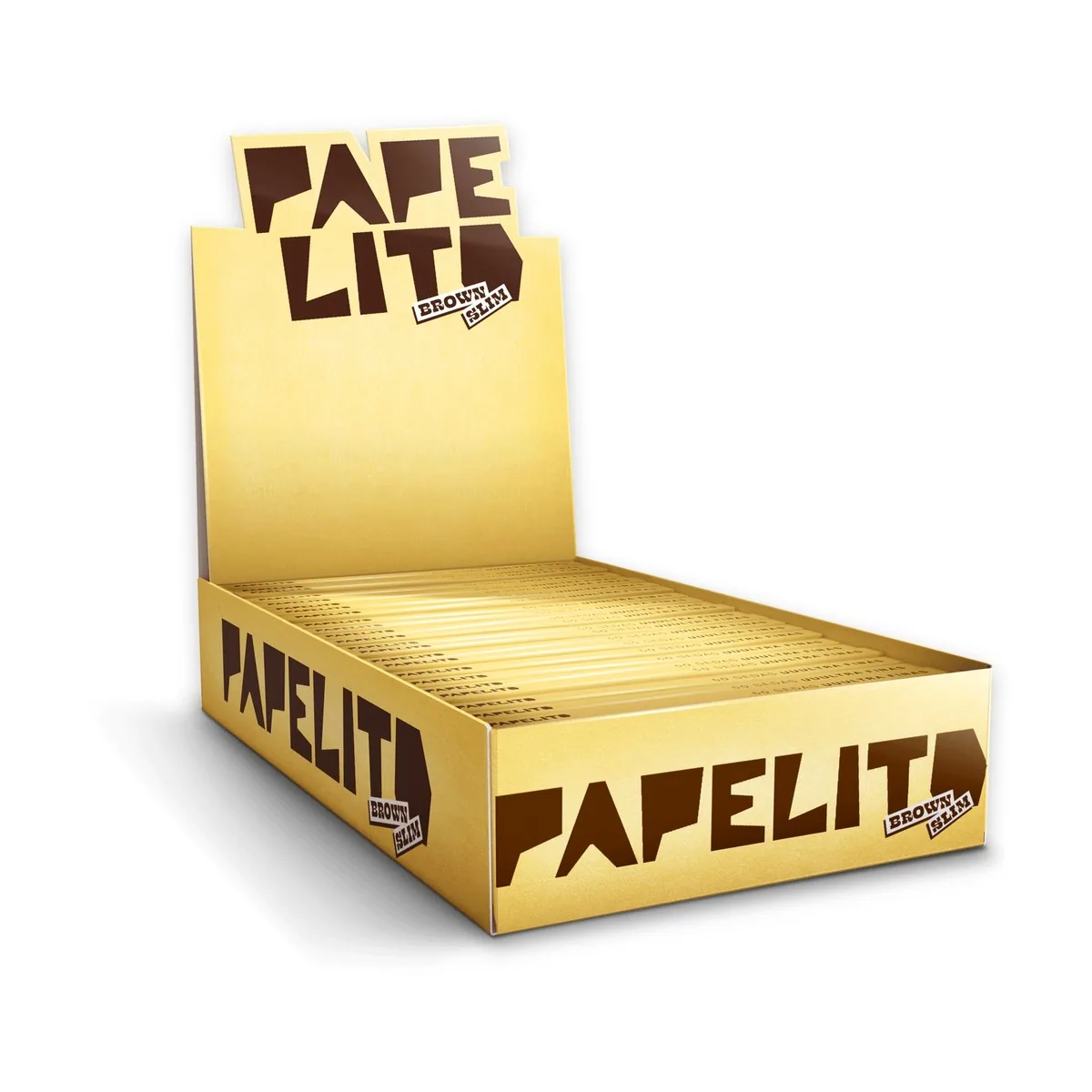 SEDA PAPELITO BROWN SLIM MS C/25