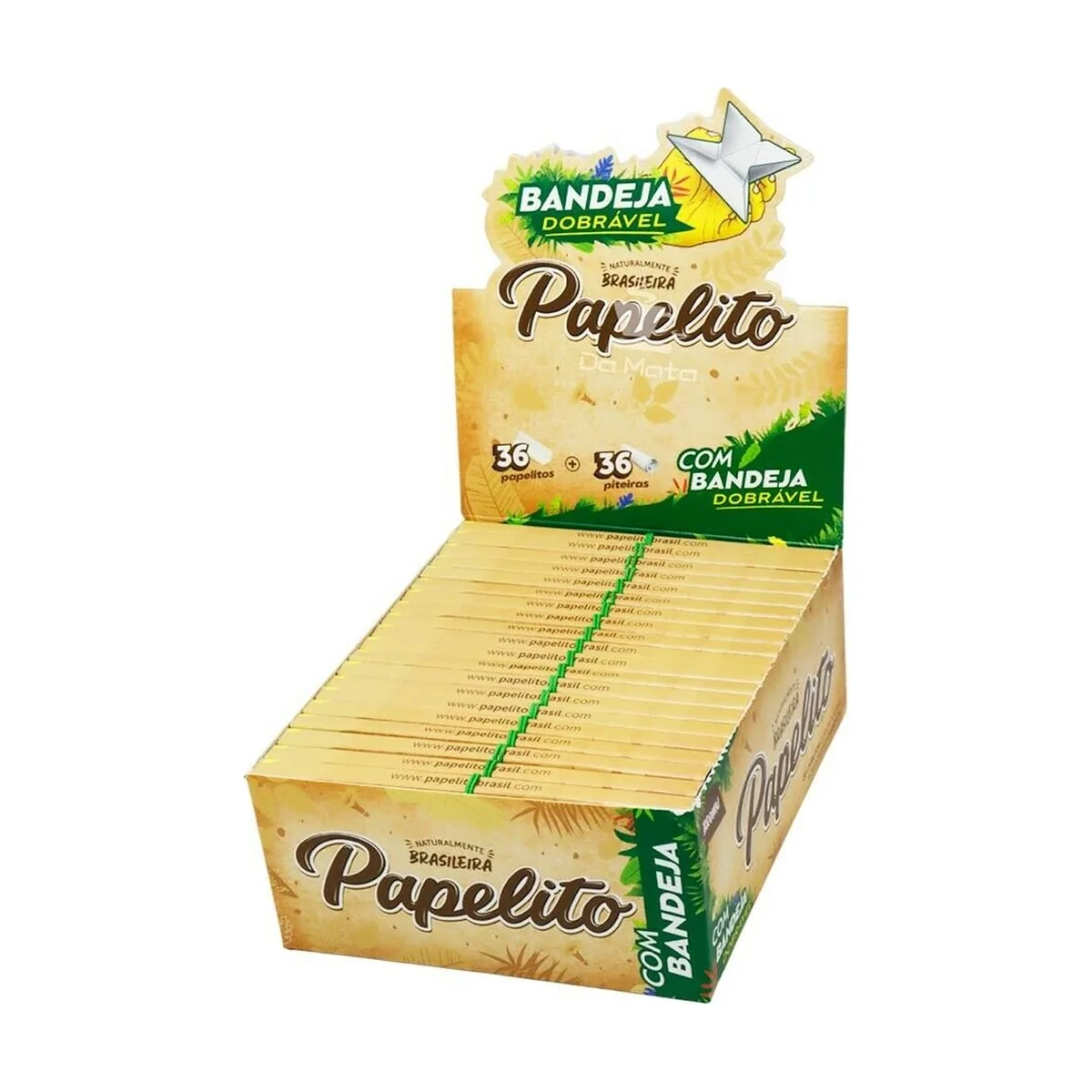 SEDA PAPELITO BROWN C/ BANDEJA C/20