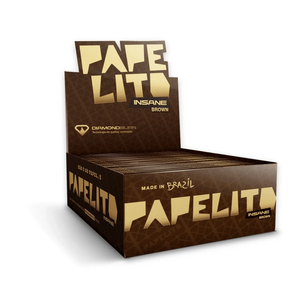SEDA PAPELITO INSANE BROWN KS C/50