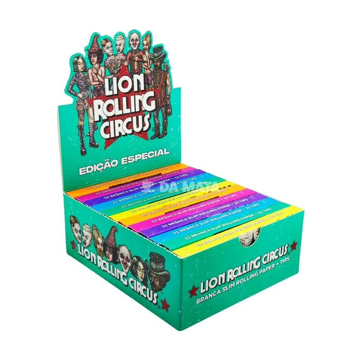 SEDA LION CIRCUS BRASIL AMARELA C/25