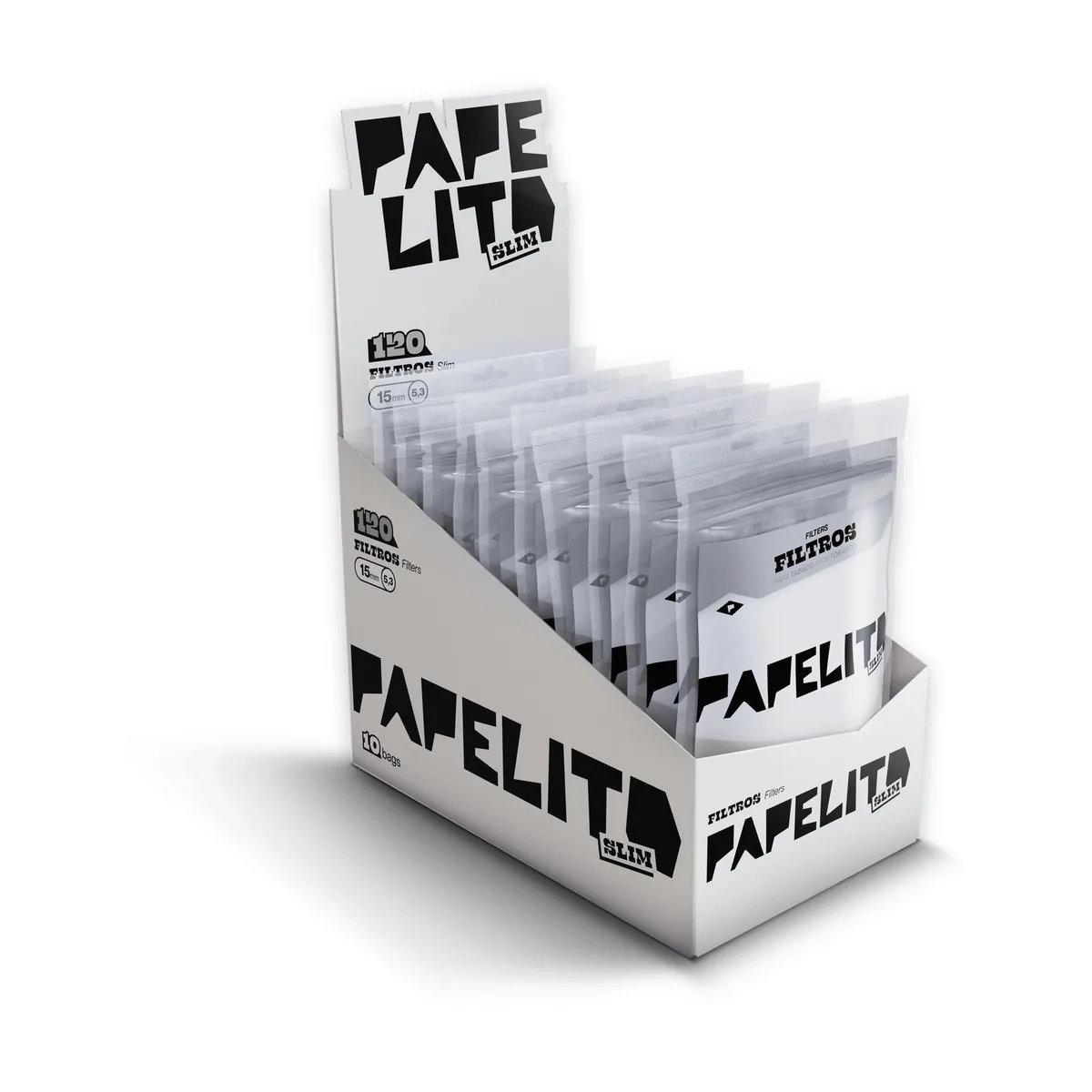 FILTRO PAPELITO SLIM C/ 10