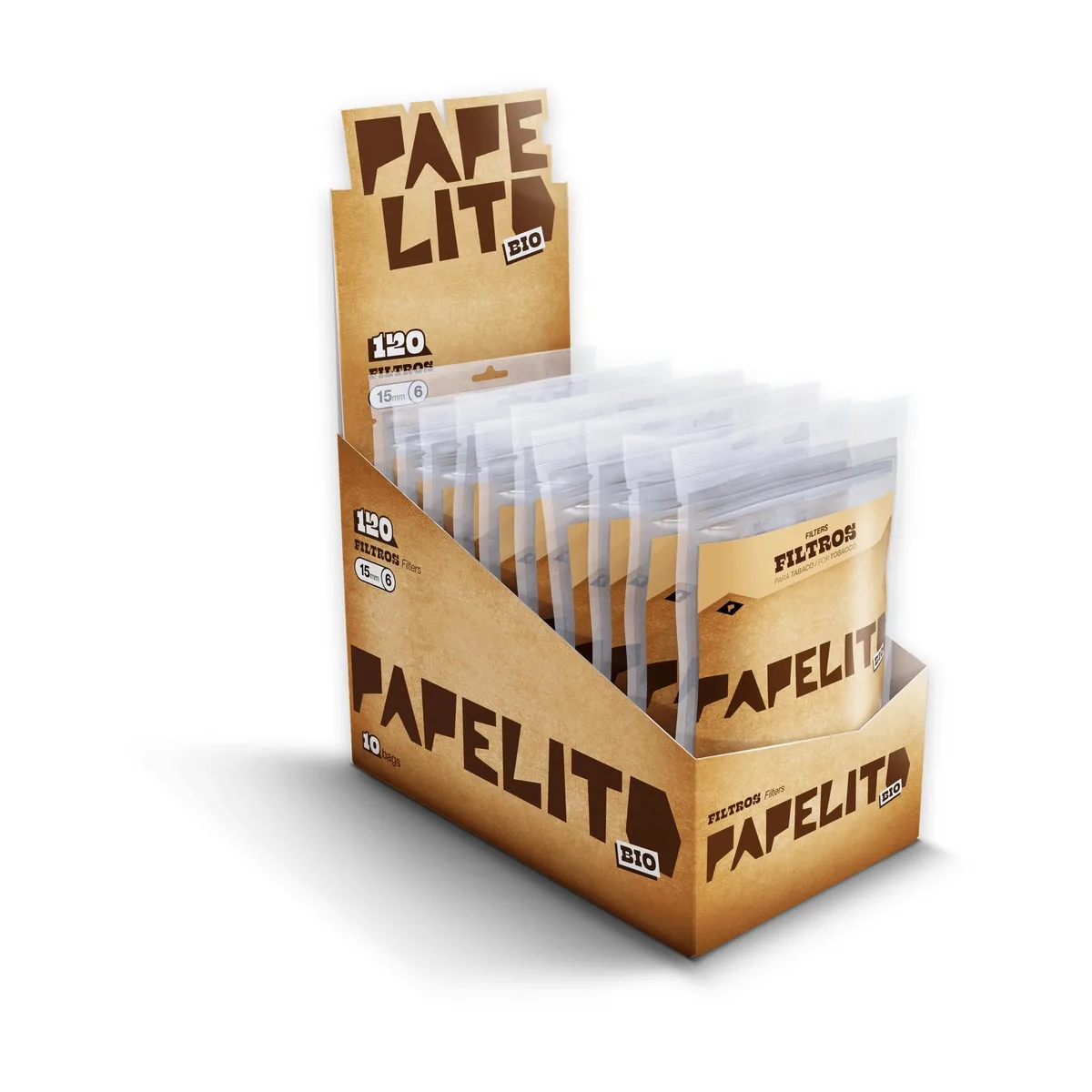 FILTRO PAPELITO BIODEGRADAVEL C/10