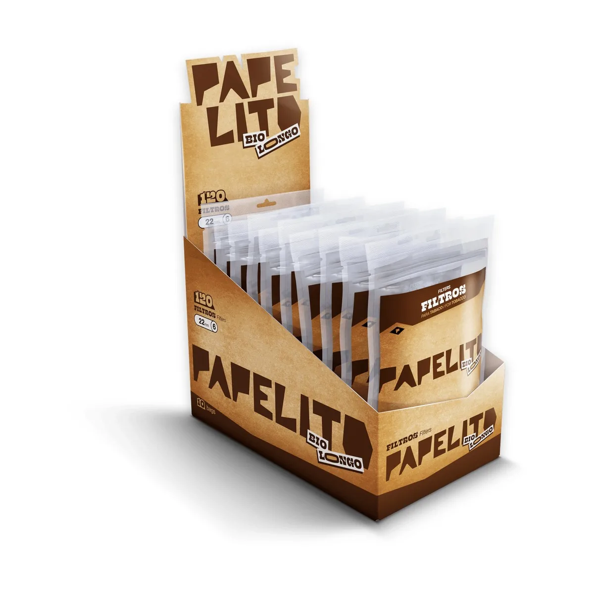 FILTRO PAPELITO BIO LONGO C/10