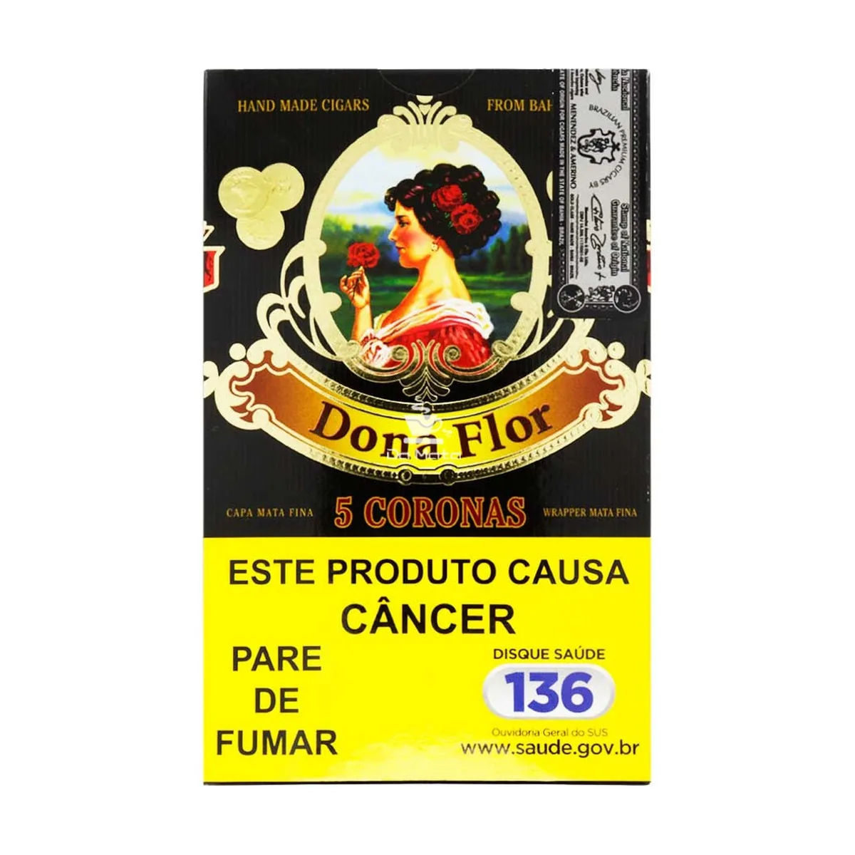 CHARUTO DONA FLOR CORONA C/5