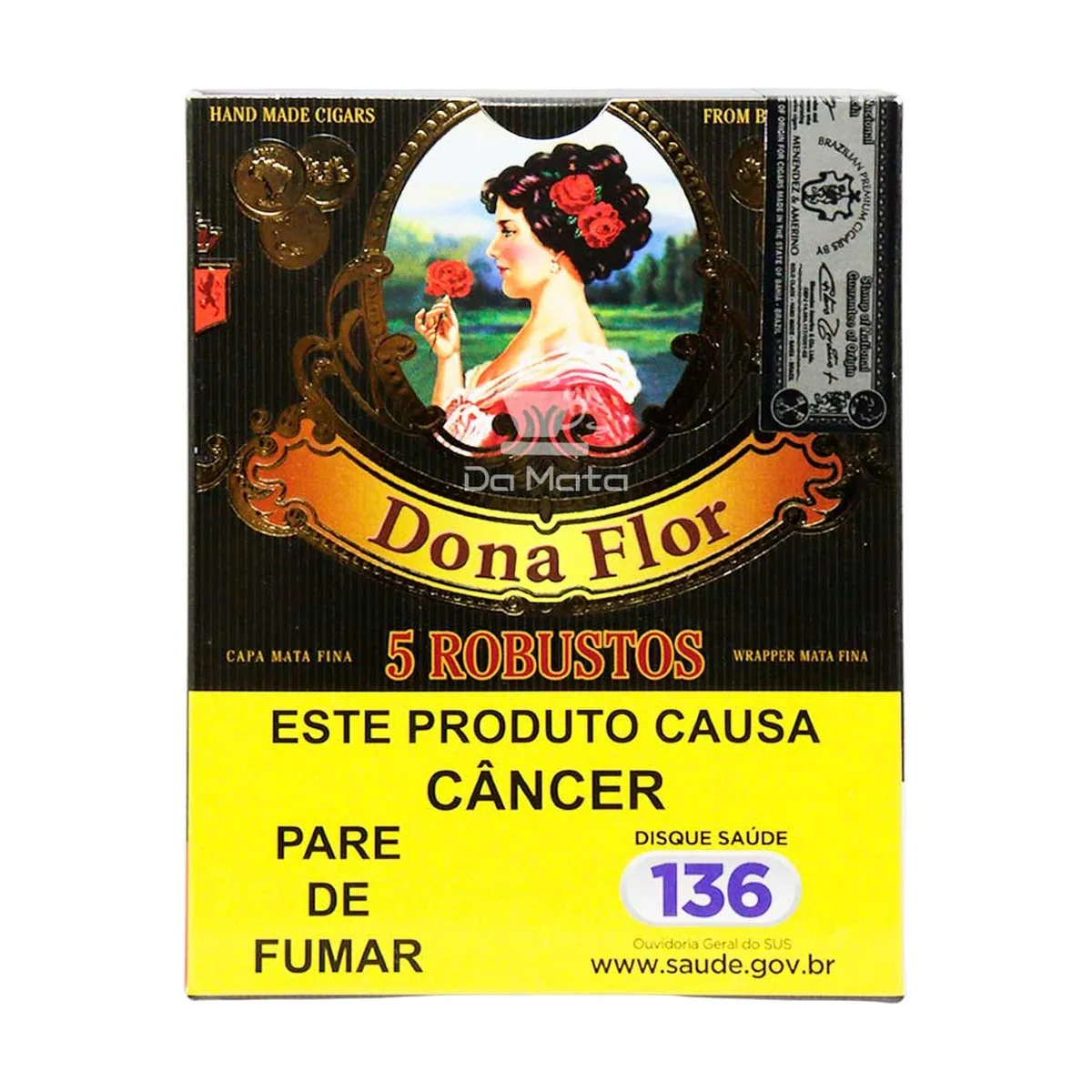 CHARUTO DONA FLOR ROBUSTO MF C/5