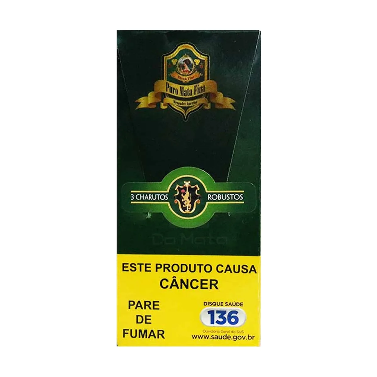 CHARUTO DONA FLOR PURO MATA FINA C/3