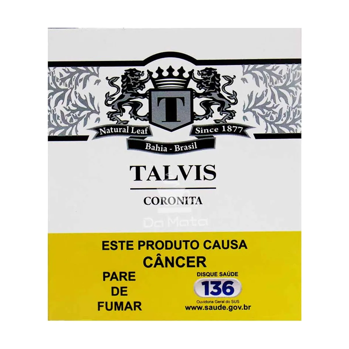 CIGARRILHA TALVIS TRADICIONAL E CHOCOLATE C/ 60