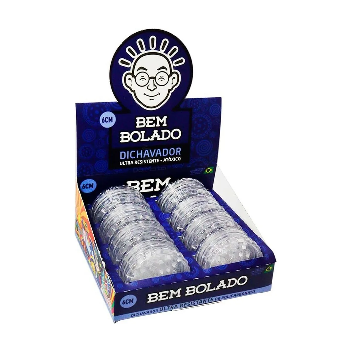 DICHAVADOR BEM BOLADO 6CM C/8