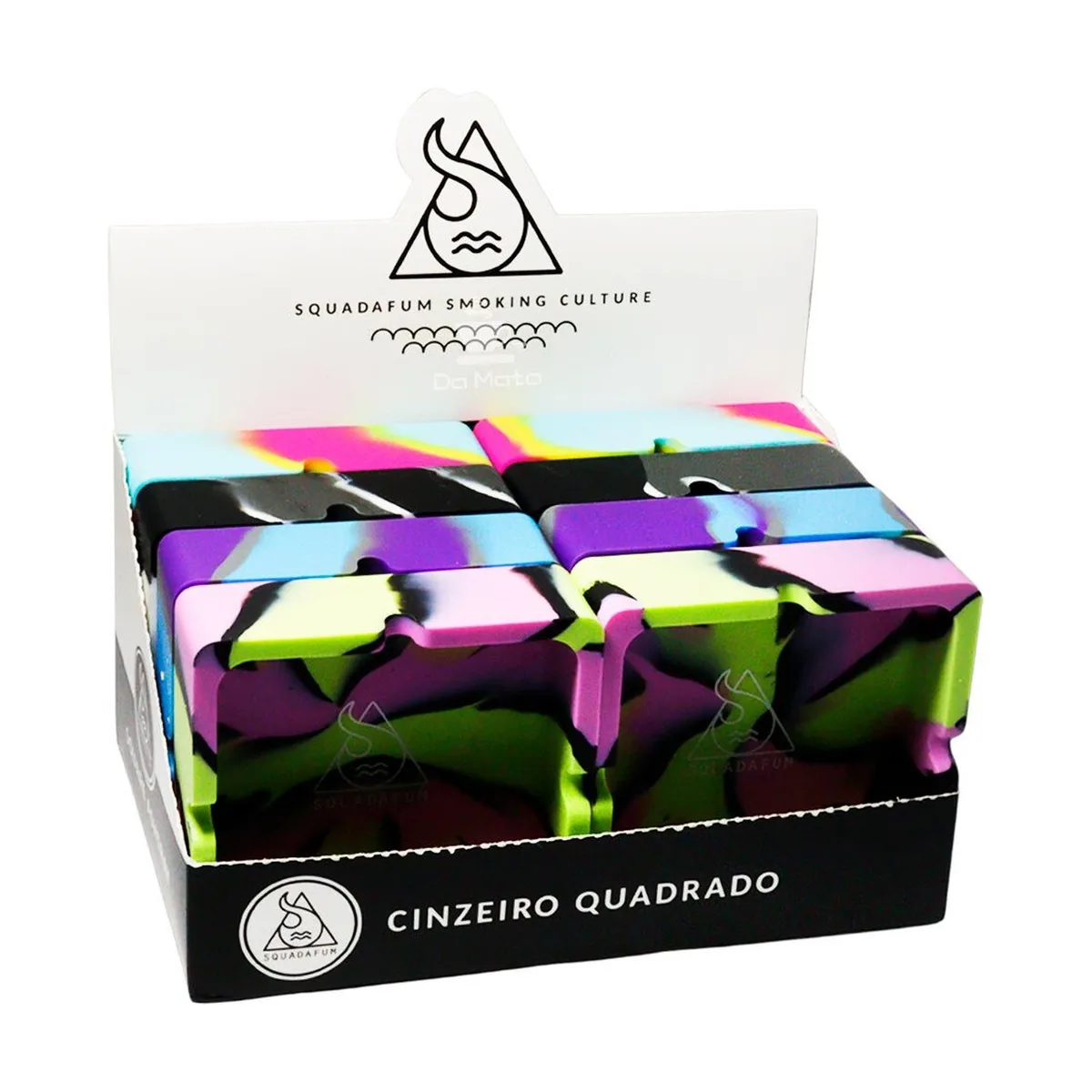 CINZEIRO QUADRADO SQUADAFUN C/8